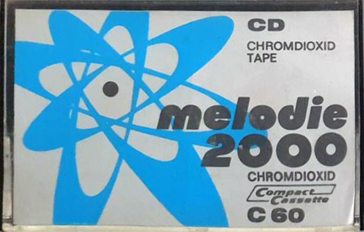 Compact Cassette Melodie 2000 CD 60 Type II Chrome 1977 Europe