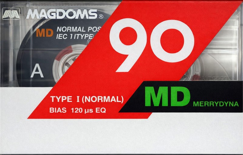 Compact Cassette Magdoms MD 90 Type I Normal 1995 Worldwide