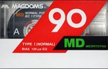 Compact Cassette Magdoms MD 90 Type I Normal 1995 Worldwide