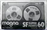 Compact Cassette Magna SF 60 Type I Normal 1985 Europe
