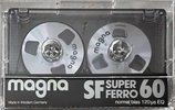 Compact Cassette Magna SF 60 Type I Normal 1985 Europe
