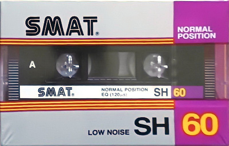 Compact Cassette Smat SH 60 Type I Normal 1984 Europe