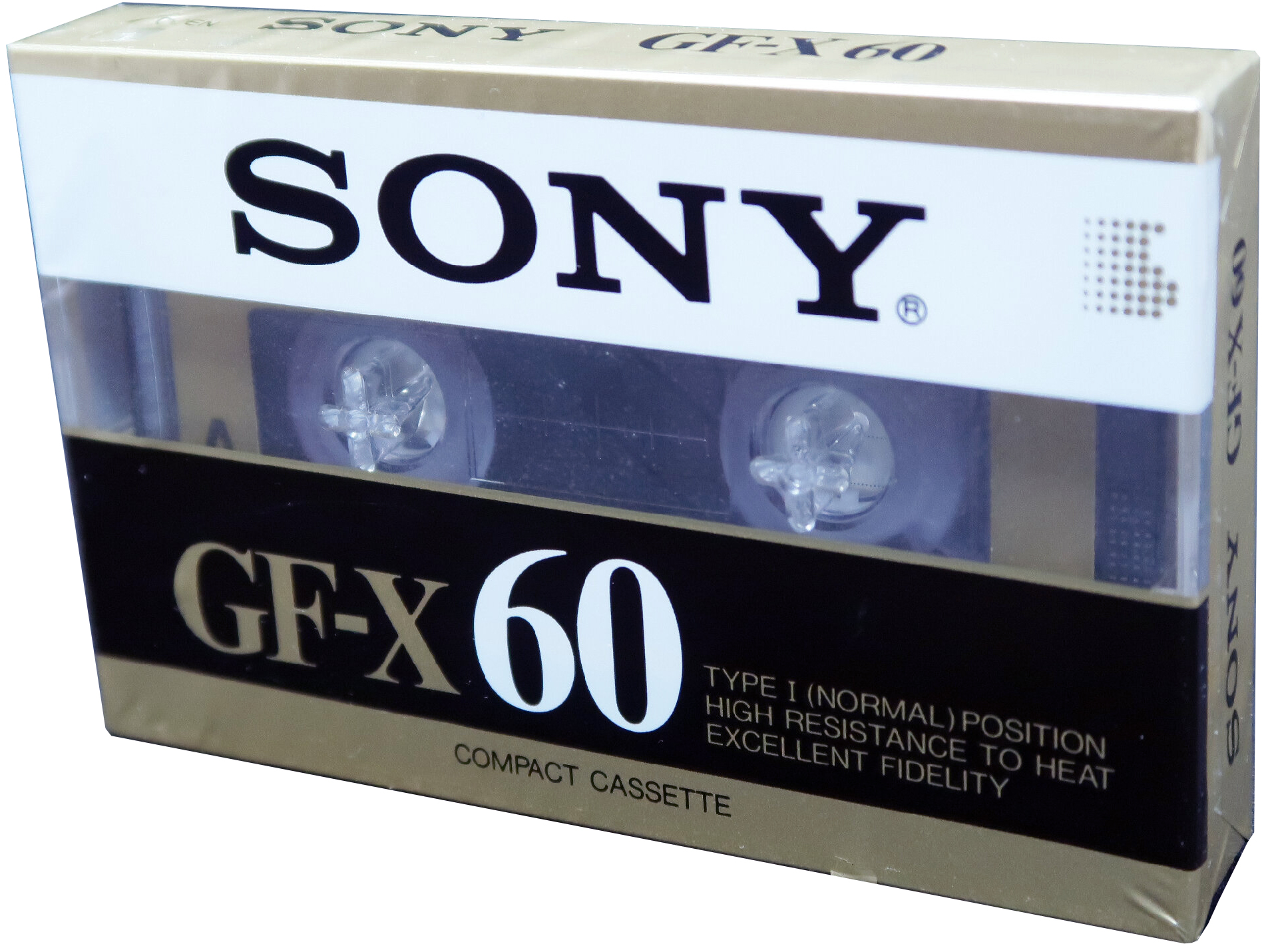Compact Cassette Sony GF-X 60 "market Asia or Euro" Type I Normal 1985 Thailand