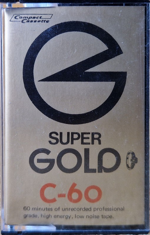 Compact Cassette Super Gold 60 Type I Normal Europe