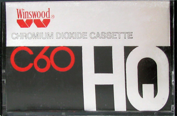 Compact Cassette Winswood HQ 60 Type II Chrome 1978 Japan