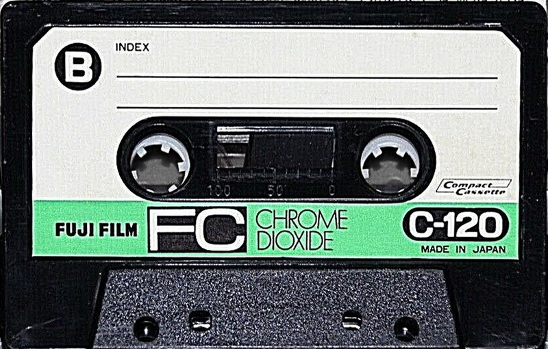 Compact Cassette Fuji Film FC 120 Type II Chrome 1971 Japan