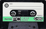 Compact Cassette Fuji Film FC 120 Type II Chrome 1971 Japan