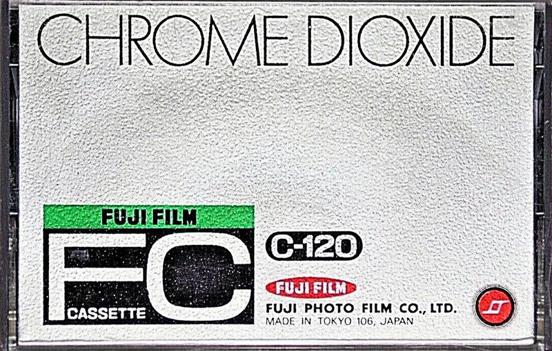 Compact Cassette Fuji Film FC 120 Type II Chrome 1971 Japan