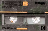 Video8, Hi8, Digital8 Bauer 60 Type IV Metal Germany