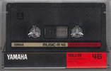 Compact Cassette Yamaha MU-R 46 Type I Normal 1984 Japan
