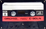 Compact Cassette Orchid 90 Type I Normal Hong Kong