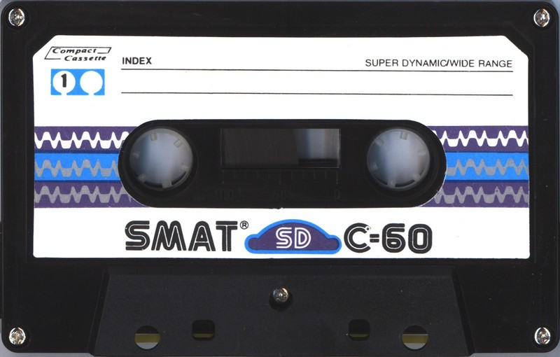 Compact Cassette Smat SD 60 Type I Normal 1977 Europe