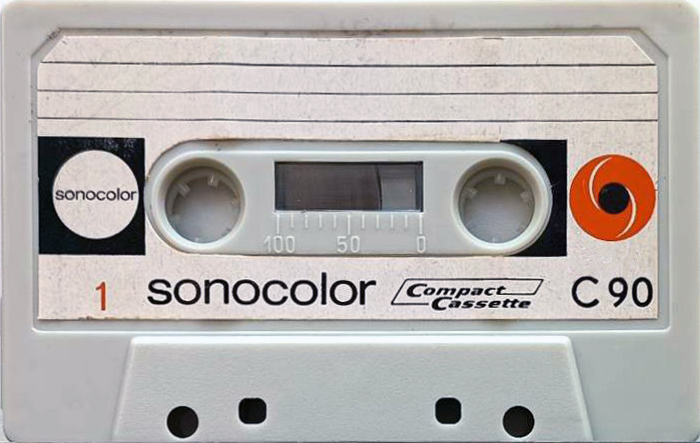 Compact Cassette Sonocolor 90 Type I Normal 1980 Europe