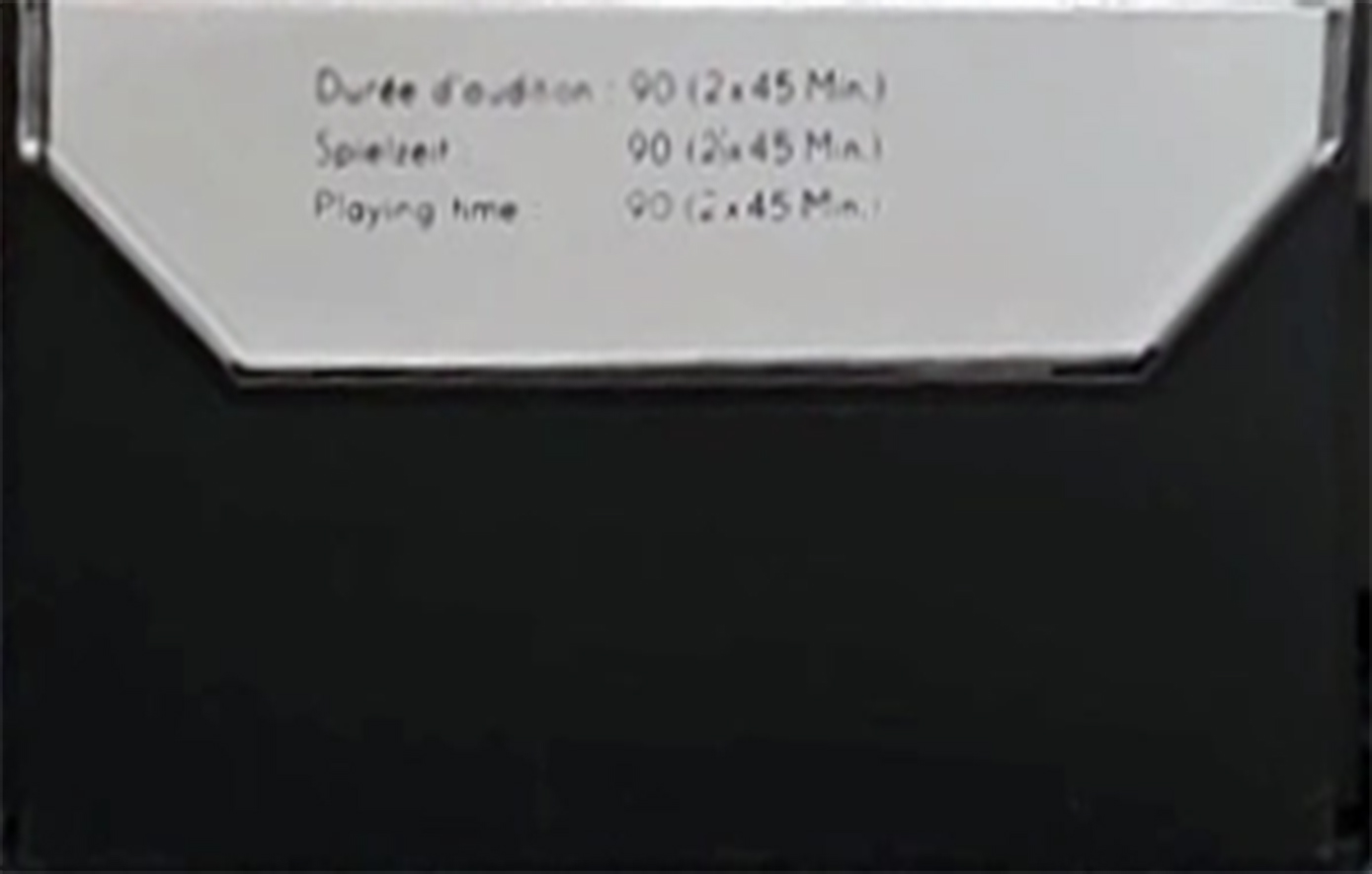 Compact Cassette Sonocolor 90 Type I Normal 1980 Europe