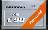 Compact Cassette Grundig 90 "Ferroxid" Type I Normal 1981 Germany