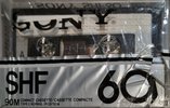 Compact Cassette Sony SHF 60 Type I Normal 1978 USA