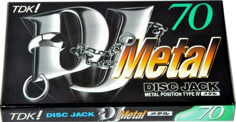 Compact Cassette: TDK  - DJ Metal 70