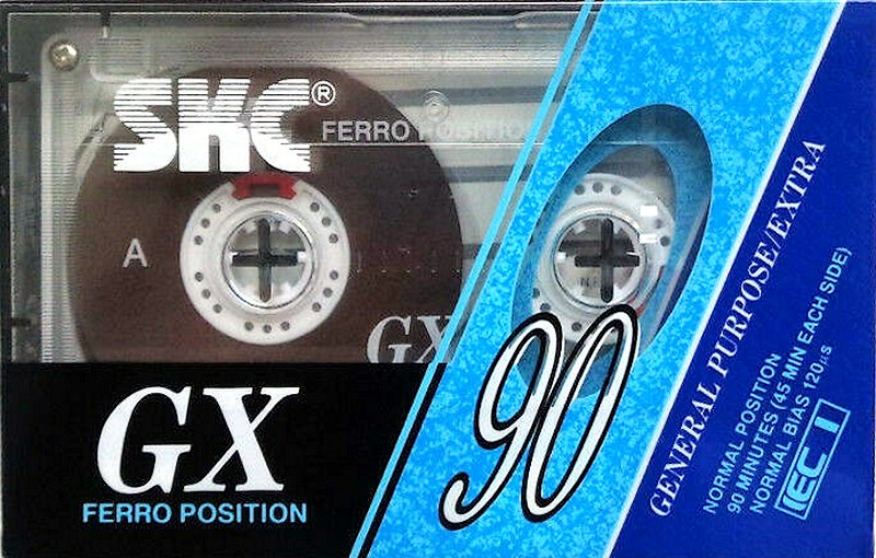 Compact Cassette: Sunkyong Magnetic Limited (SKM) SKC - GX 90