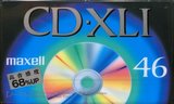 Compact Cassette Maxell CD-XL 46 "CDXL1-46" Type I Normal 1992 Japan