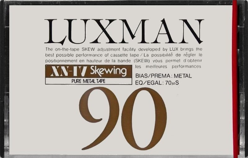 Compact Cassette:  Luxman - XN-IV 90