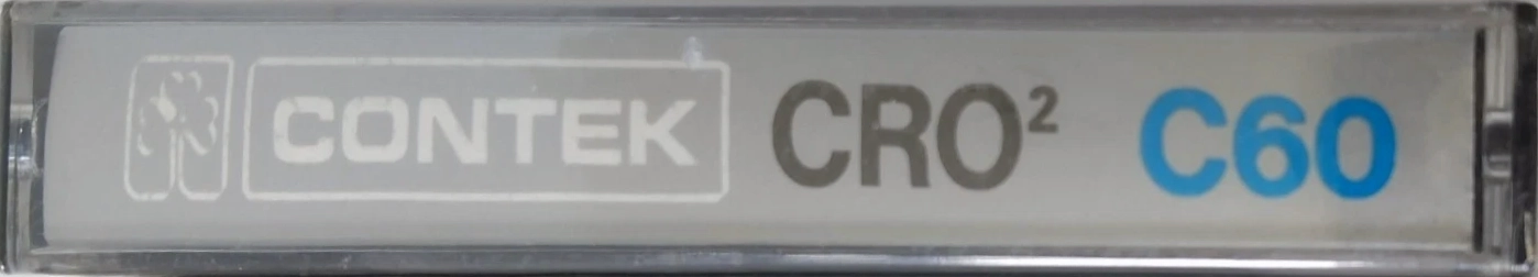 Compact Cassette Contek 60 Type II Chrome Europe