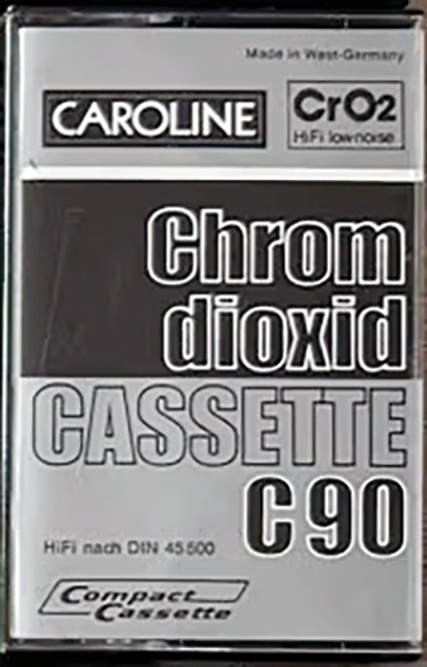 Compact Cassette Caroline 90 Type II Chrome 1980 Europe