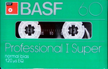 Compact Cassette BASF Professional I Super 90 Type I Normal 1980 USA