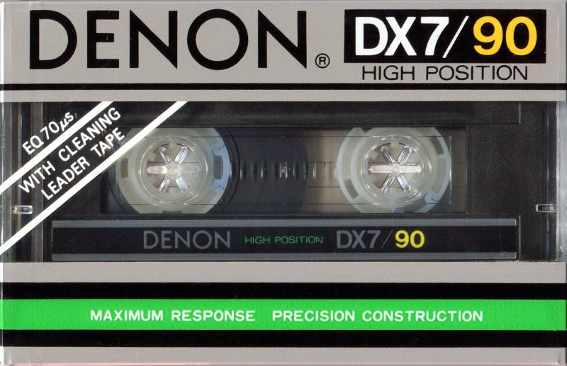 Compact Cassette: Nippon Columbia / Denon Denon - DX7 90