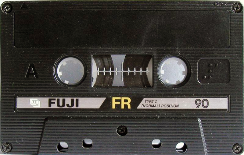 Compact Cassette Fuji FR 90 Type I Normal 1985 Europe