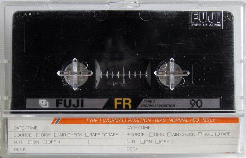 Compact Cassette Fuji FR 90 Type I Normal 1985 Europe