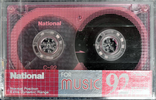 Compact Cassette National FS 92 "RT-92FS(P)" Type I Normal 1987 Japan