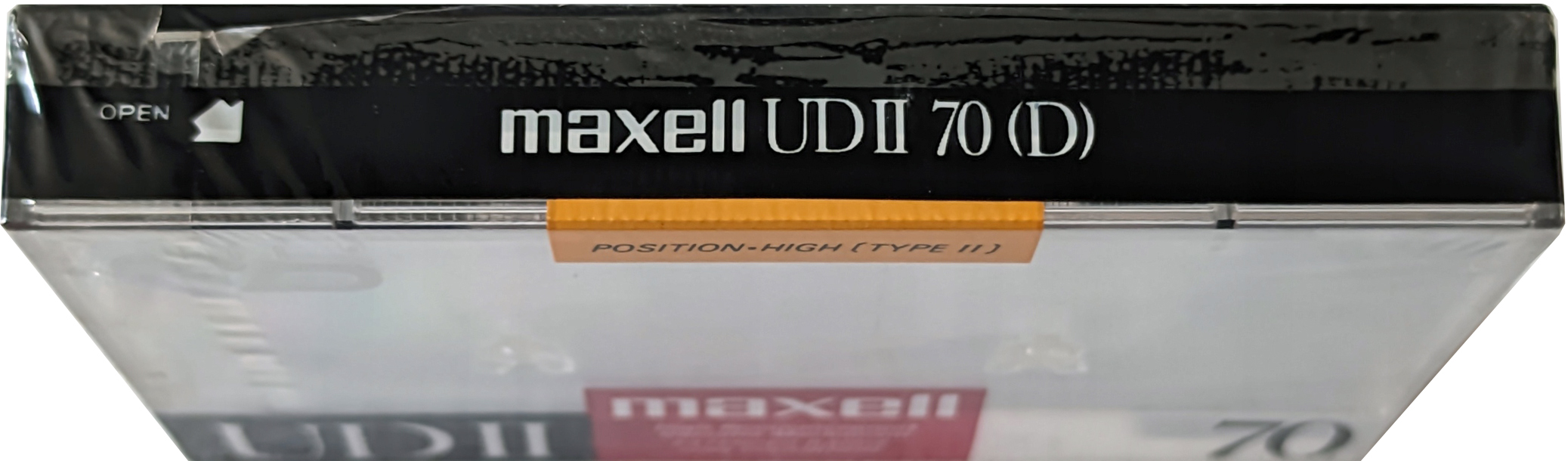 Compact Cassette Maxell UDII / UD2 70 Type II Chrome 1989 Japan