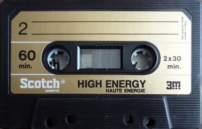 Compact Cassette Scotch High Energy 60 Type I Normal 1975 Europe