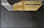 Compact Cassette Scotch High Energy 60 Type I Normal 1975 Europe