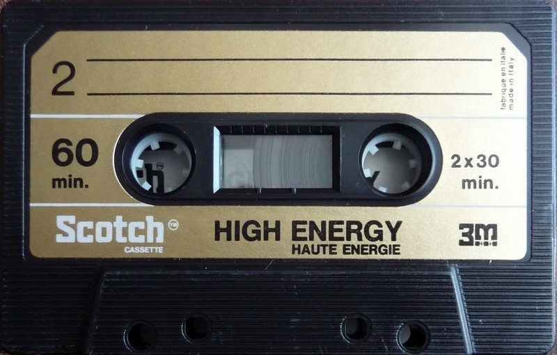 Compact Cassette: 3M Scotch - High Energy 60