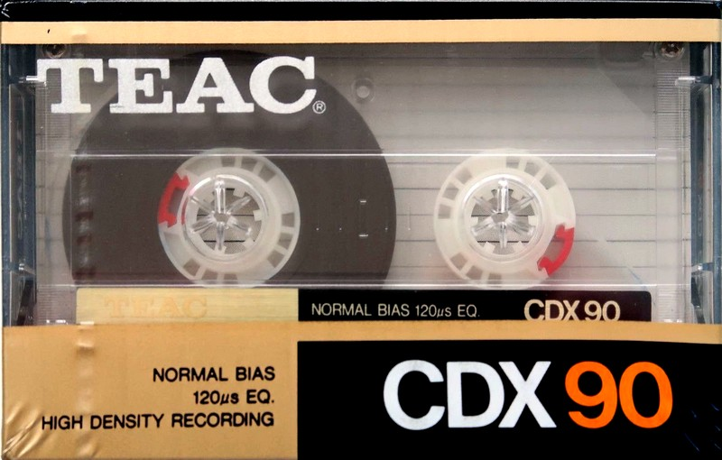 Compact Cassette: GoldStar / LG Teac - CDX 90