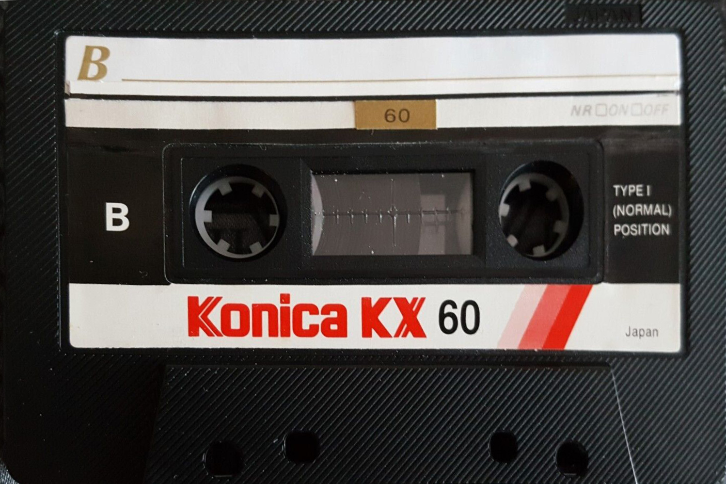 Compact Cassette Konica KX 60 Type I Normal 1987 Europe
