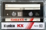 Compact Cassette Konica KX 60 Type I Normal 1987 Europe