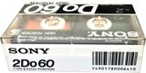 2 pack Sony Do 60 "2DO60" Type II Chrome 1985 Japan