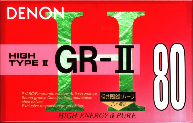 Compact Cassette: Nippon Columbia / Denon Denon - GR-II U 80