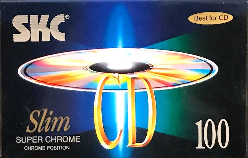 Compact Cassette SKC CD 100 Type II Chrome 1995 Europe