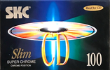 Compact Cassette SKC CD 100 Type II Chrome 1995 Europe