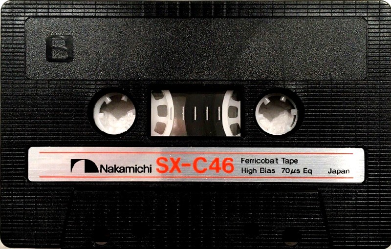 Compact Cassette Nakamichi SX 46 Type II Chrome 1983 Worldwide