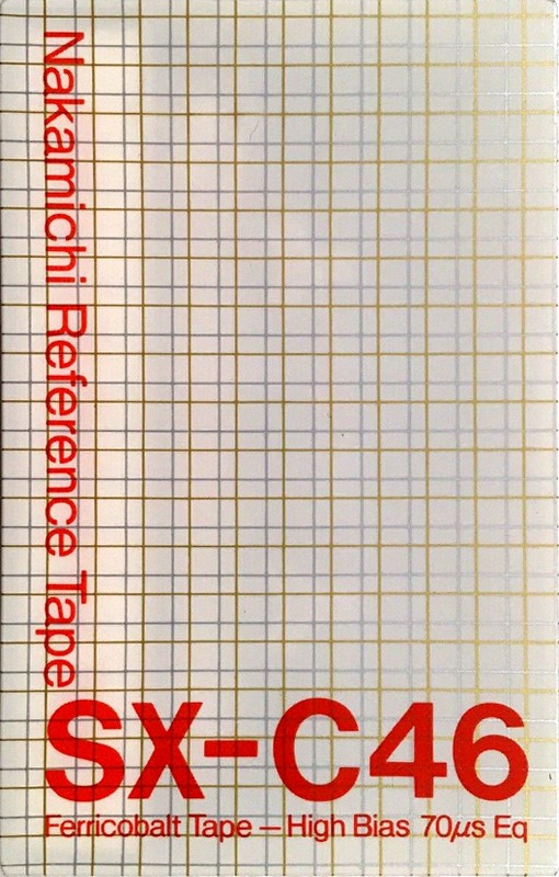 Compact Cassette Nakamichi SX 46 Type II Chrome 1983 Worldwide