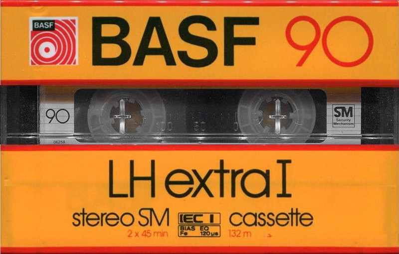 Compact Cassette BASF LH Extra I 90 Type I Normal 1984 Germany