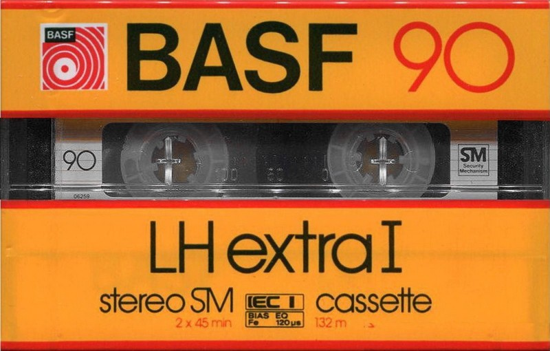 Compact Cassette: BASF  - LH Extra I 90