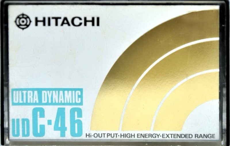 Compact Cassette Hitachi UD 46 Type I Normal 1972 Japan