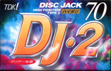 Compact Cassette TDK DJ2 Disc Jack 70 "DJ2-70" Type II Chrome 1995 Japan