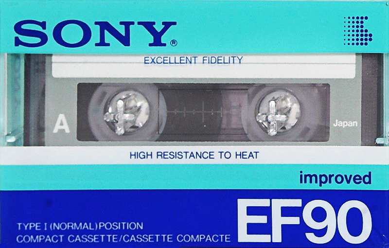 Compact Cassette: Sony  - EF Improved 90