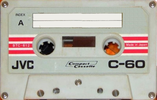 Compact Cassette JVC 60 Type I Normal Japan